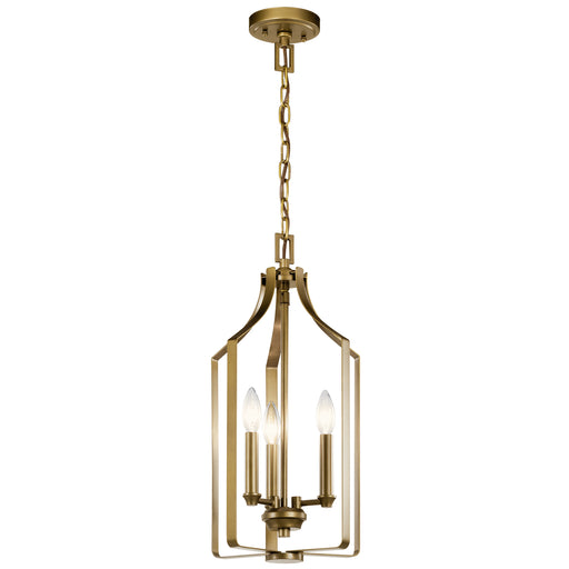 Myhouse Lighting Kichler - 42499NBR - Three Light Pendant - Morrigan - Natural Brass