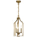 Myhouse Lighting Kichler - 42499NBR - Three Light Pendant - Morrigan - Natural Brass