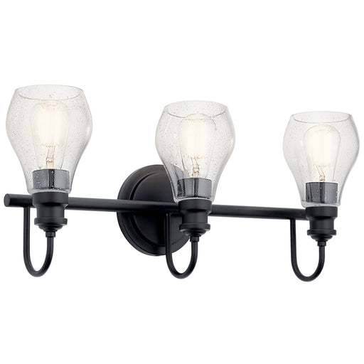 Myhouse Lighting Kichler - 45392BK - Three Light Bath - Greenbrier - Black