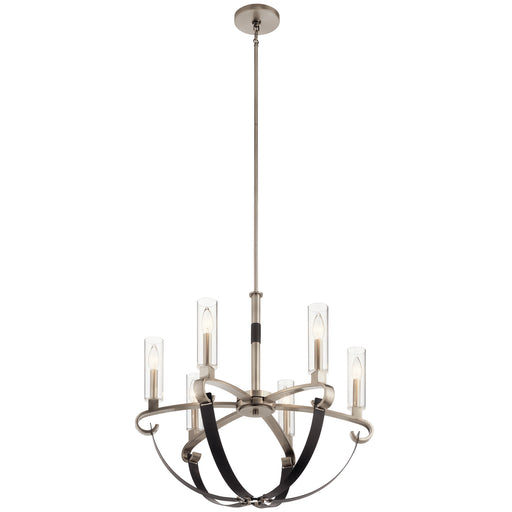 Myhouse Lighting Kichler - 52015CLP - Six Light Chandelier - Artem - Classic Pewter