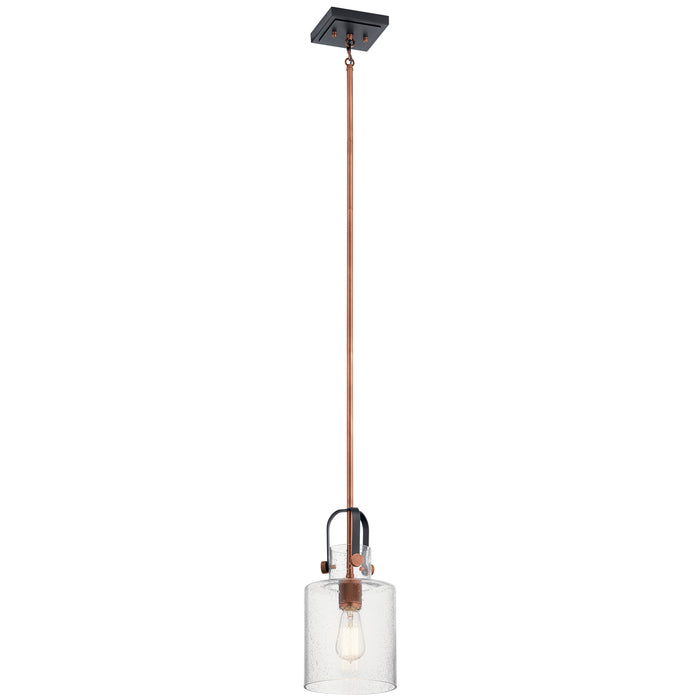 Myhouse Lighting Kichler - 52035ACO - One Light Pendant - Kitner - Antique Copper