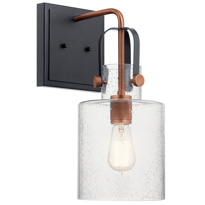 Myhouse Lighting Kichler - 52036ACO - One Light Wall Sconce - Kitner - Antique Copper