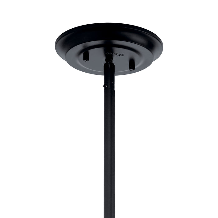 Myhouse Lighting Kichler - 52096BK - One Light Pendant/Semi Flush Mount - Elias - Black