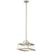 Myhouse Lighting Kichler - 52125CLP - Three Light Pendant/Semi Flush Mount - Darton - Classic Pewter