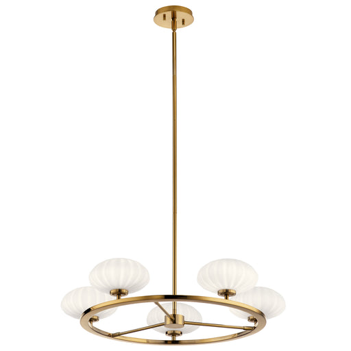 Myhouse Lighting Kichler - 52223FXG - Six Light Chandelier - Pim - Fox Gold