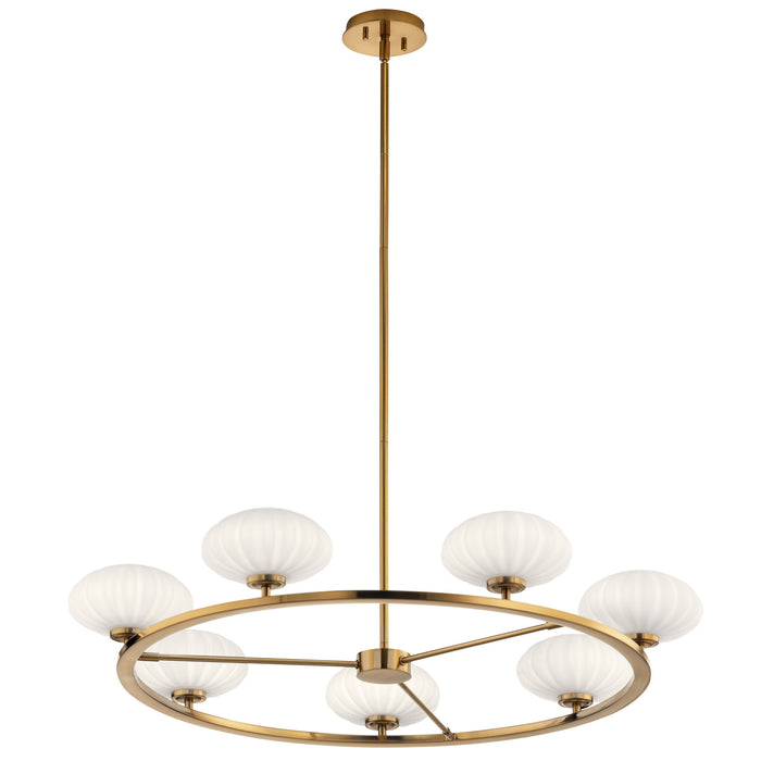 Myhouse Lighting Kichler - 52225FXG - Seven Light Chandelier - Pim - Fox Gold