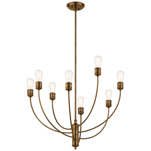 Myhouse Lighting Kichler - 52255SB - Eight Light Chandelier - Hatton - Satin Bronze