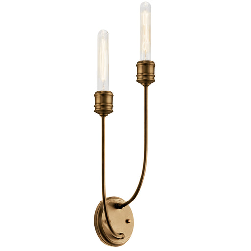 Myhouse Lighting Kichler - 52259SB - Two Light Wall Sconce - Hatton - Satin Bronze