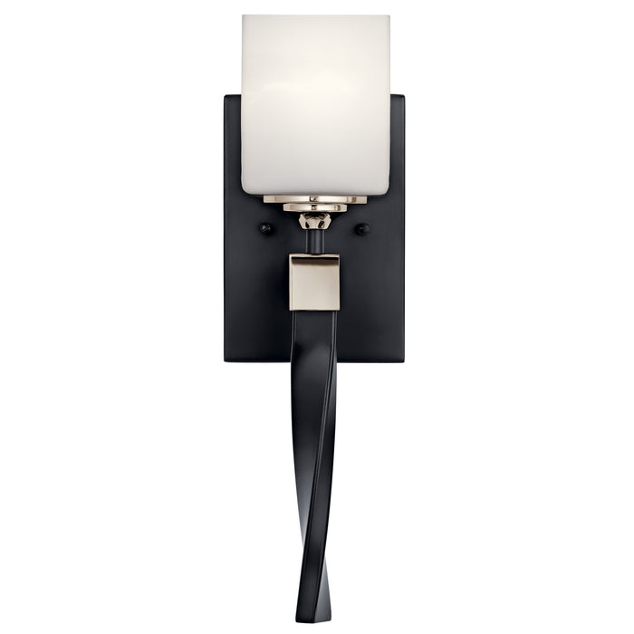 Myhouse Lighting Kichler - 55000BK - One Light Wall Sconce - Marette - Black