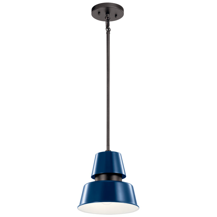 Myhouse Lighting Kichler - 59003CBL - One Light Outdoor Pendant - Lozano - Catalina Blue