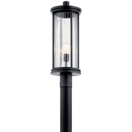 Myhouse Lighting Kichler - 59025BK - One Light Outdoor Post Mount - Barras - Black