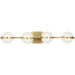 Myhouse Lighting Kichler - 85093CG - LED Bath - Brettin - Champagne Gold