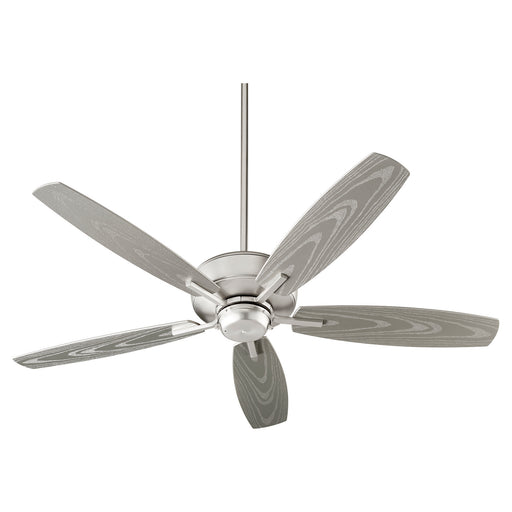 Myhouse Lighting Quorum - 17052-65 - 52"Patio Fan - Breeze Patio - Satin Nickel