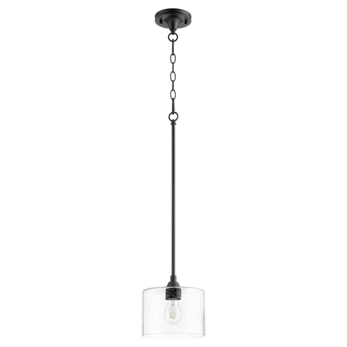 Myhouse Lighting Quorum - 3202-69 - One Light Pendant - Dakota - Textured Black