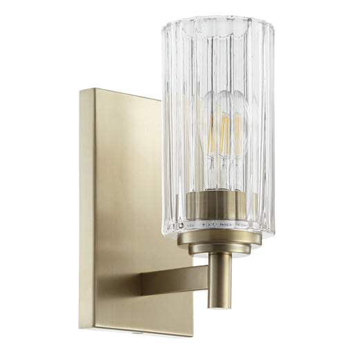 Myhouse Lighting Quorum - 502-1-80 - One Light Wall Mount - 502 Lighting Series - Aged Brass