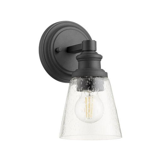 Myhouse Lighting Quorum - 509-1-69 - One Light Wall Mount - Dunbar - Textured Black