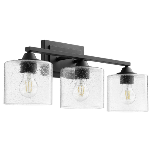 Myhouse Lighting Quorum - 5202-3-69 - Three Light Vanity - Dakota - Textured Black