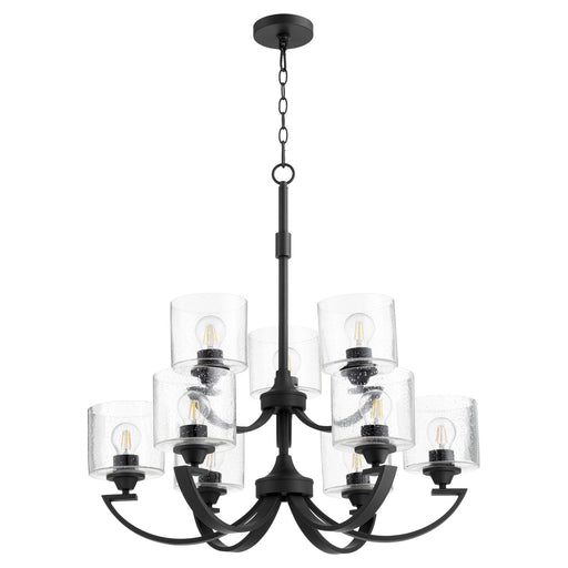 Myhouse Lighting Quorum - 6202-9-69 - Nine Light Chandelier - Dakota - Textured Black