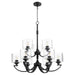 Myhouse Lighting Quorum - 6202-9-69 - Nine Light Chandelier - Dakota - Textured Black