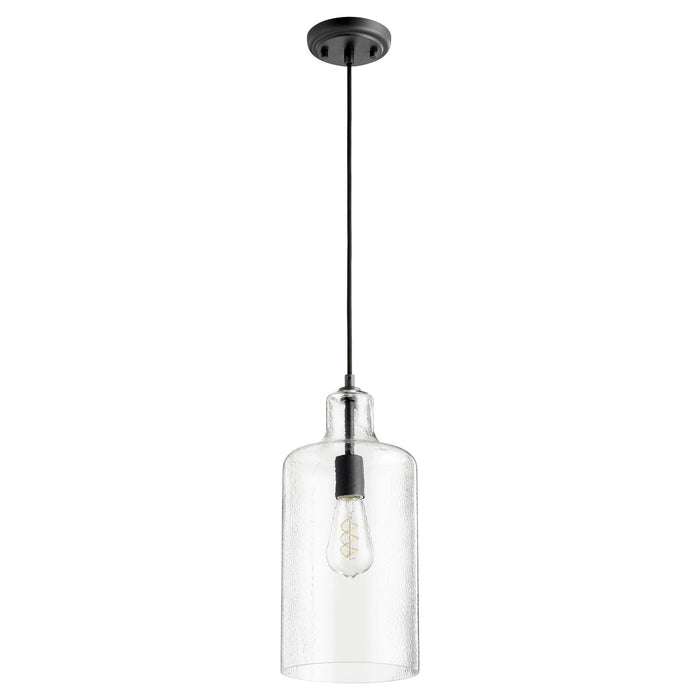 Myhouse Lighting Quorum - 8141-69 - One Light Pendant - 8141 Pendants - Textured Black