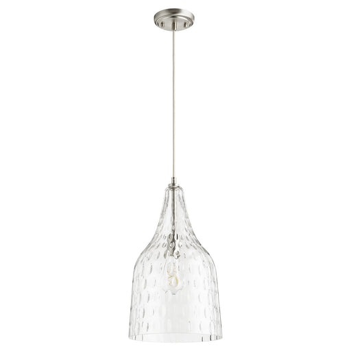 Myhouse Lighting Quorum - 8142-65 - One Light Pendant - 8142 Pendants - Satin Nickel