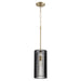 Myhouse Lighting Quorum - 817-1-80 - One Light Pendant - Finura - Aged Brass