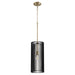 Myhouse Lighting Quorum - 818-1-80 - One Light Pendant - Finura - Aged Brass