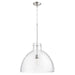 Myhouse Lighting Quorum - 8932-65 - One Light Pendant - 8932 Seeded Pendants - Satin Nickel