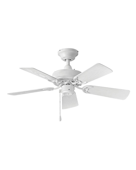 Myhouse Lighting Hinkley - 901836FAW-NWA - 36"Ceiling Fan - Cabana - Appliance White