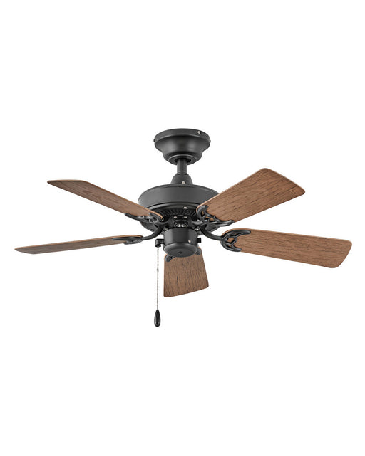 Myhouse Lighting Hinkley - 901836FMB-NWA - 36"Ceiling Fan - Cabana - Matte Black