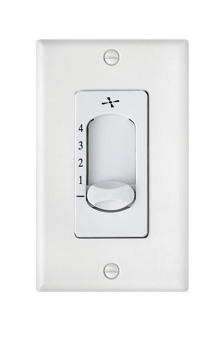 Myhouse Lighting Hinkley - 980011FWH - Wall Contol - Wall Control 4 Speed Slide - White