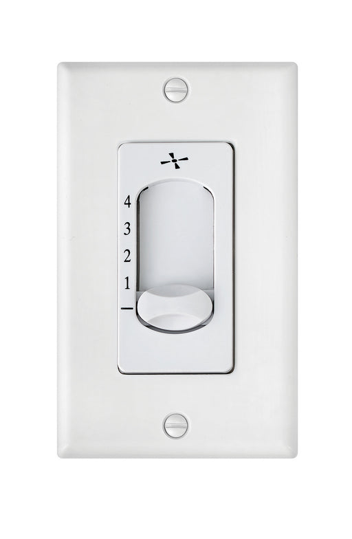 Myhouse Lighting Hinkley - 980011FWH - Wall Contol - Wall Control 4 Speed Slide - White