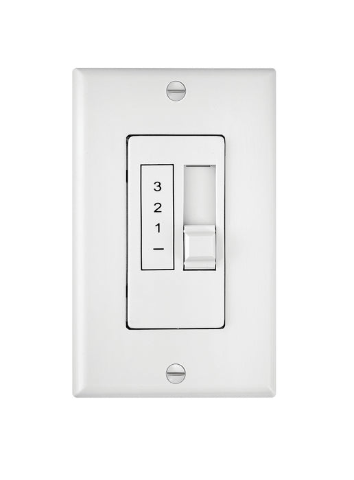 Myhouse Lighting Hinkley - 980012FWH - Wall Contol - Wall Control 3 Spd Slide 5 Amp - White