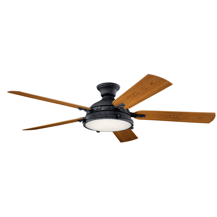 Myhouse Lighting Kichler - 310017DBK - 60"Ceiling Fan - Hatteras Bay - Distressed Black