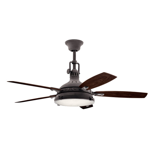 Myhouse Lighting Kichler - 310018WZC - 52"Ceiling Fan - Hatteras Bay - Weathered Zinc