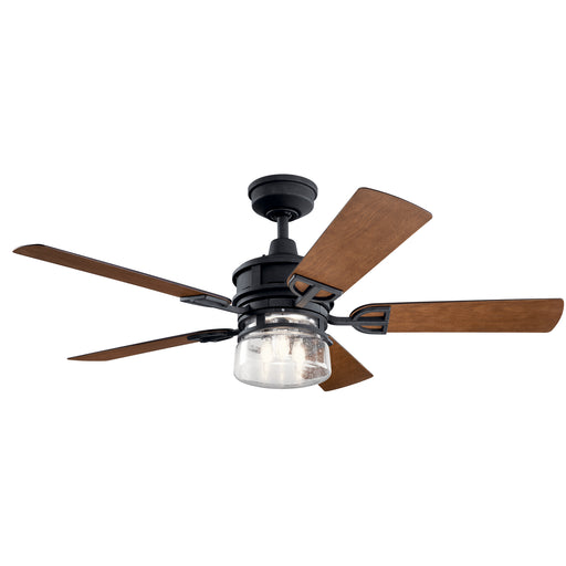 Myhouse Lighting Kichler - 310239DBK - 52"Ceiling Fan - Lyndon - Distressed Black