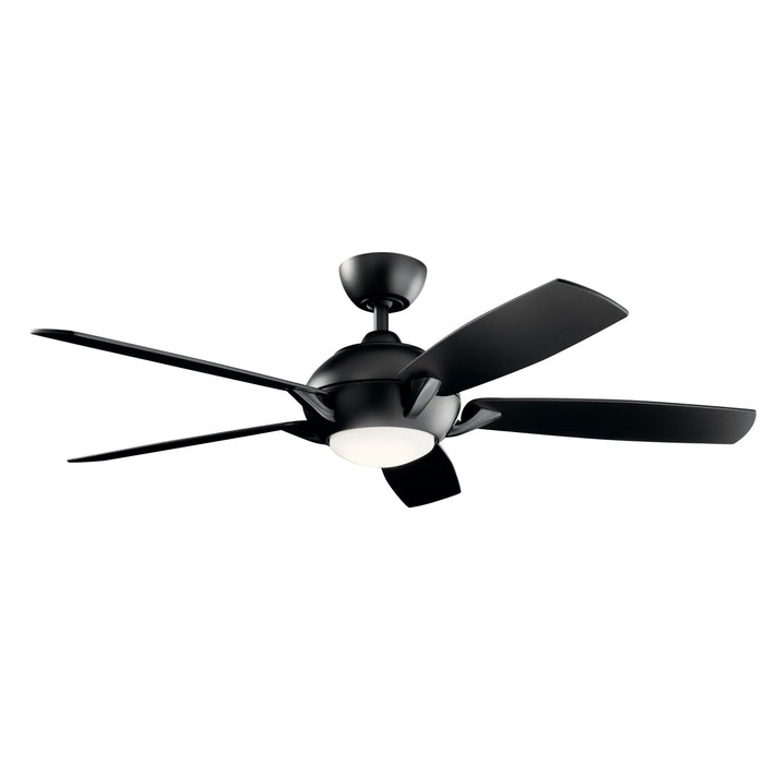 Myhouse Lighting Kichler - 330001SBK - 54"Ceiling Fan - Geno - Satin Black