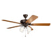 Myhouse Lighting Kichler - 330016SNBS - 52"Ceiling Fan - Basics Pro Premier - Satin Natural Bronze