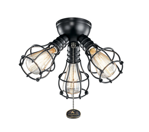 Myhouse Lighting Kichler - 380041SBK - LED Fan Light Kit - Accessory - Satin Black