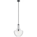 Myhouse Lighting Kichler - 42046BK - One Light Pendant - Everly - Black