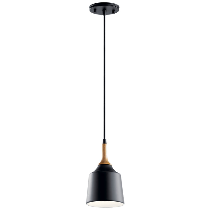 Myhouse Lighting Kichler - 43682BK - One Light Mini Pendant - Danika - Black