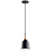 Myhouse Lighting Kichler - 43682BK - One Light Mini Pendant - Danika - Black