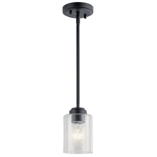 Myhouse Lighting Kichler - 44032BK - One Light Mini Pendant - Winslow - Black