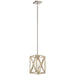 Myhouse Lighting Kichler - 44083DAW - One Light Mini Pendant - Moorgate - Distressed Antique White