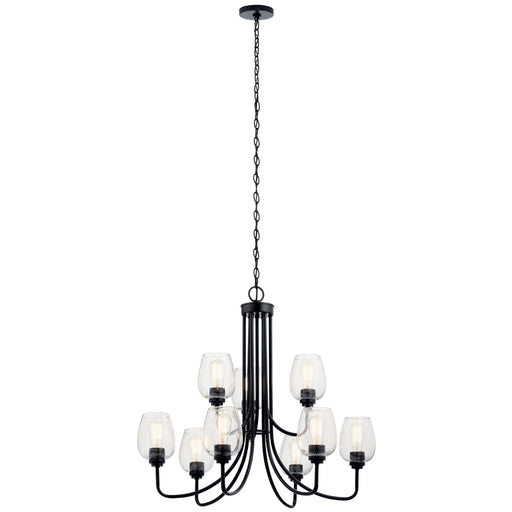 Myhouse Lighting Kichler - 44378BKCS - Nine Light Chandelier - Valserrano - Black