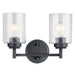 Myhouse Lighting Kichler - 45885BK - Two Light Bath - Winslow - Black