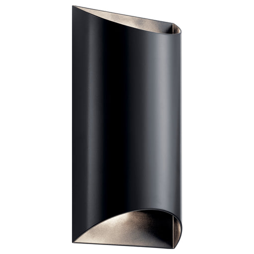 Myhouse Lighting Kichler - 49279BKLED - LED Outdoor Wall Mount - Wesley - Black