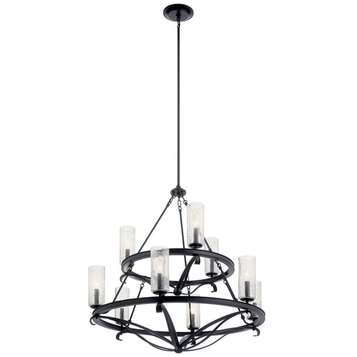 Myhouse Lighting Kichler - 52011BK - Nine Light Chandelier - Krysia - Black