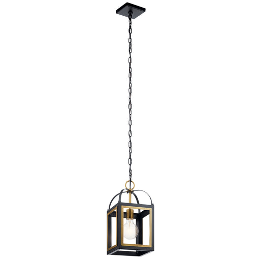 Myhouse Lighting Kichler - 52030BKNBR - One Light Pendant - Vath - Black