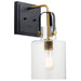 Myhouse Lighting Kichler - 52036NBR - One Light Wall Sconce - Kitner - Natural Brass